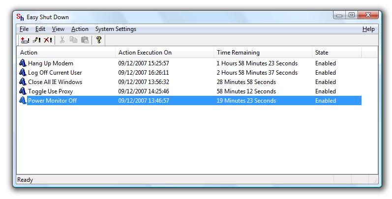 Auto Shutdown : Schedule Automatic Shutdown